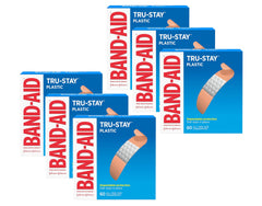 Band-Aid frontal del paquete mostrando cantidad y diseño protectivo