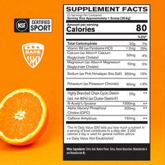 BARE PERFORMANCE NUTRITION textura del polvo Cluster Dextrin para energía sostenida