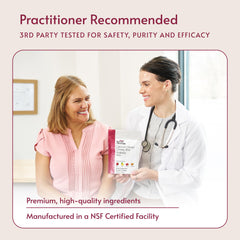 Bariatric Advantage persona tomando la masticable fuera de casa, portabilidad y conveniencia