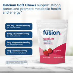 Bariatric Fusion comprimido junto a una mano para mostrar tamaño y dosificación clara