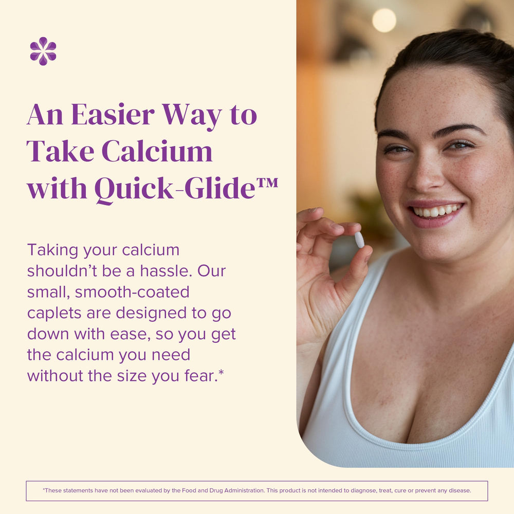 Barimelts persona sujetando un caplet mostrando lo fácil de tragar
