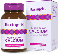 Barimelts envase frontal mostrando 120 caplets y conveniencia diaria