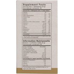 BARLEYGREEN polvo en batidora con fruta, uso sencillo en batidos nutritivos