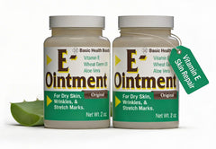 Basic Organics envase frontal 2 oz mostrando etiqueta y beneficio hidratante