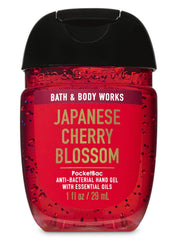 Bath & Body Works PocketBac gel de manos aroma cerezo japonés, aplicación fácil para el bolso.