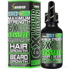 BBS BEST BEARD STUFF frasco frontal mostrando la botella y etiqueta clara para identificación rápida