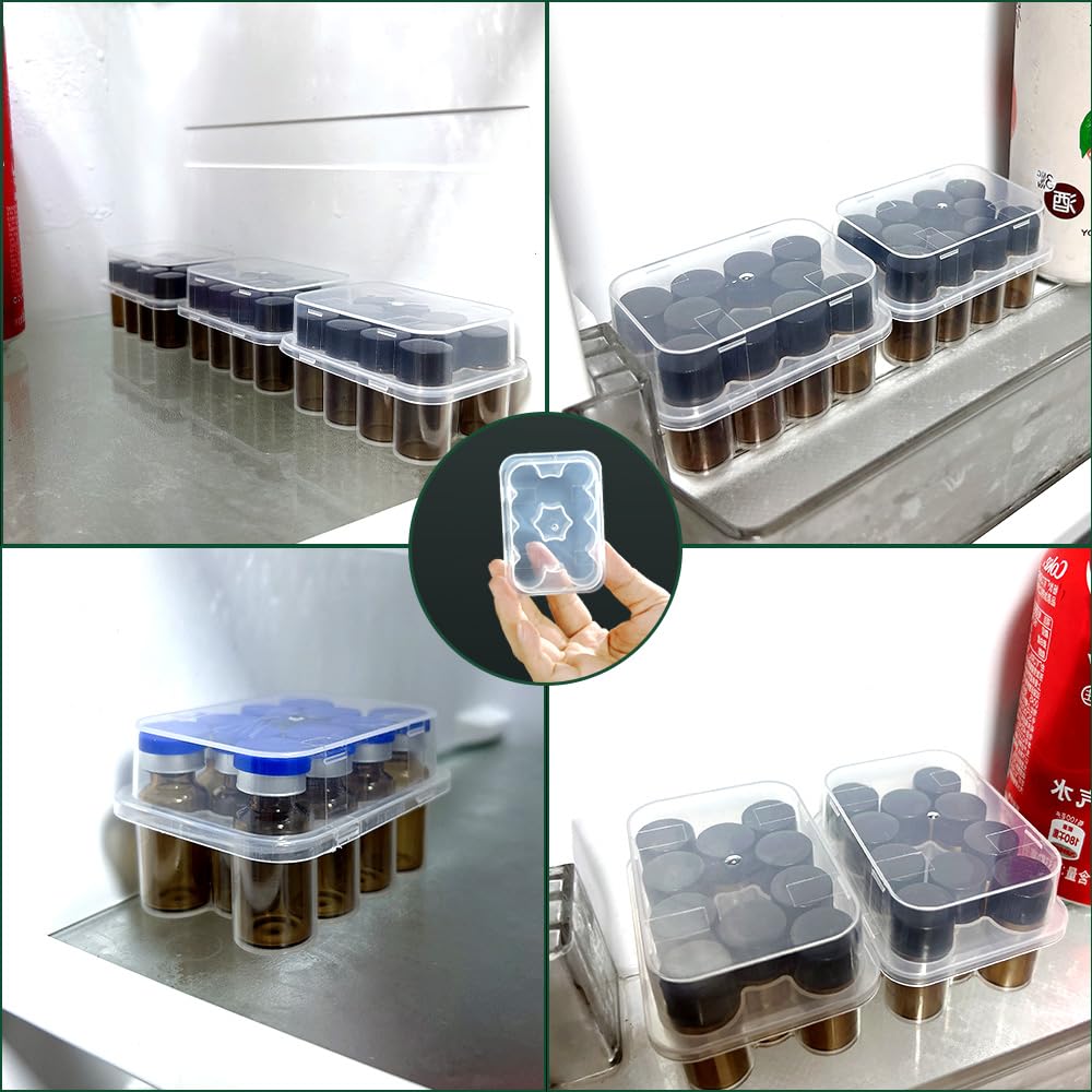 BCDHAMATE estuche colocado en refrigerador optimizando espacio
