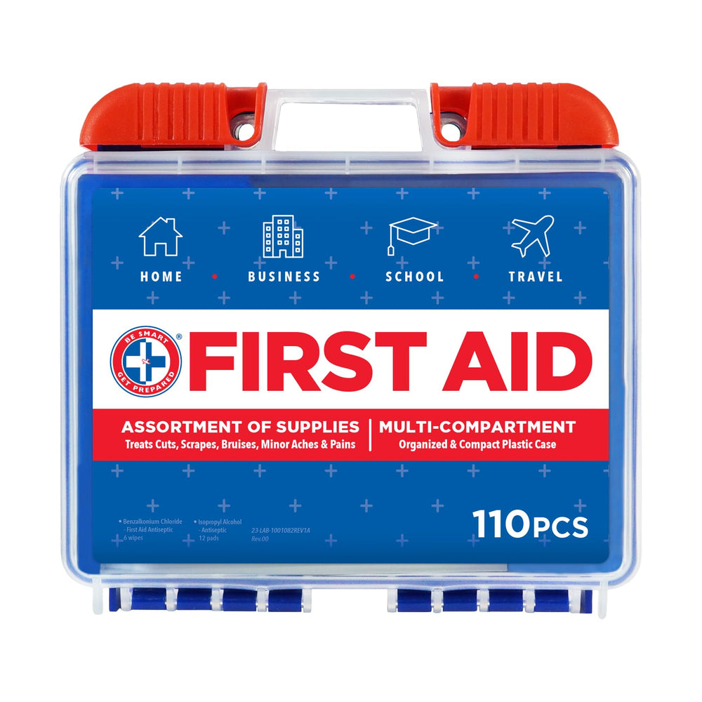 Be Smart Get Prepared estuche frontal compacto y resistente para almacenamiento seguro
