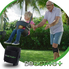 Etiqueta de BeActive Plus con composición y tallas, información clara y fiable