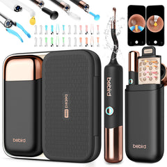 BEBIRD Earsight Ultra 2K frontal mostrando diseño y cámara, limpieza precisa