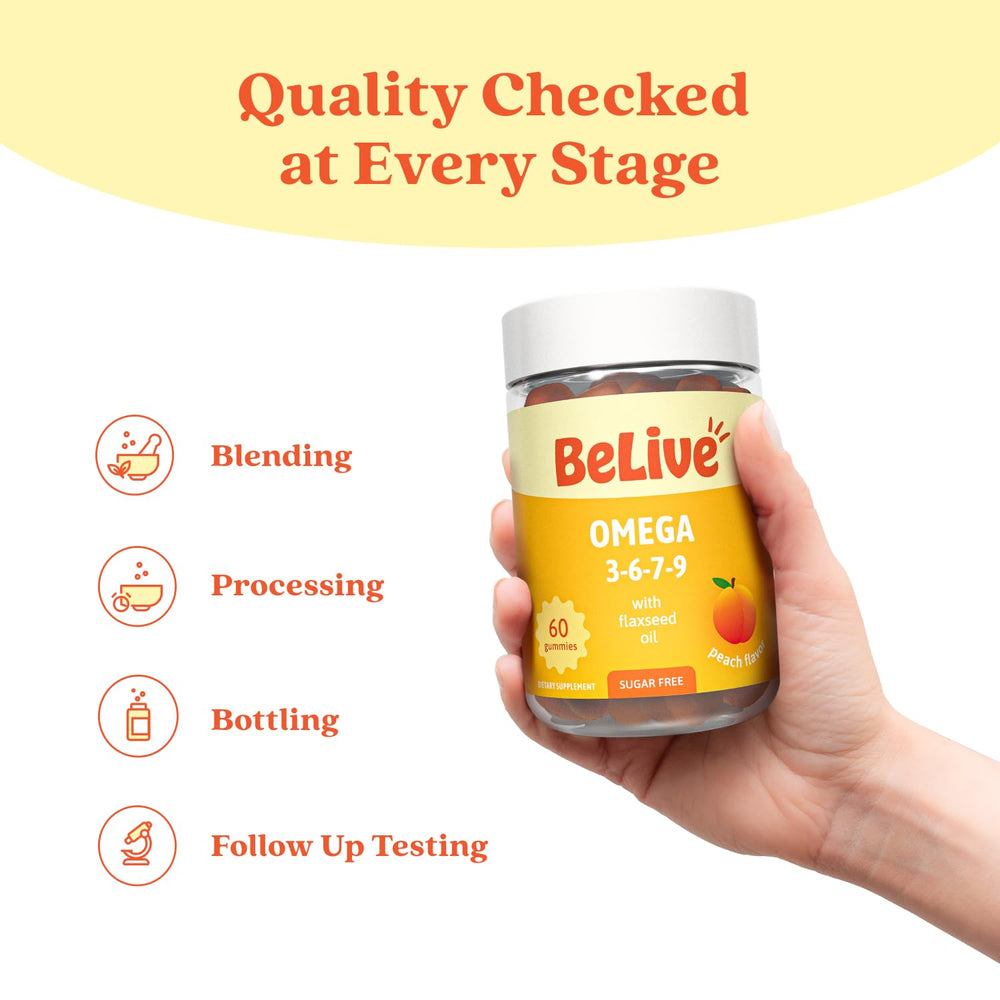 Ingredientes vegetales linaza y espino amarillo usados por BeLive