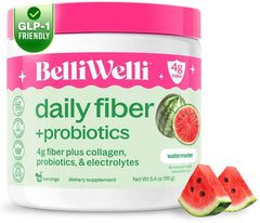 Belli Welli envase frontal mostrando sabor Watermelon y beneficio digestivo