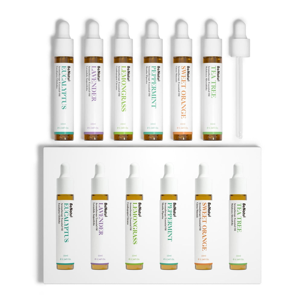benatu set de frascos 6 aceites para aromatizar espacios