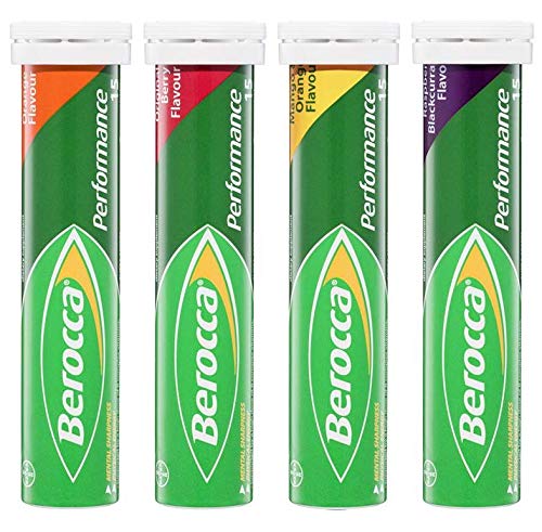 Berocca sabor original frutos del bosque, ideal para dosis diaria de vitalidad.