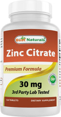 Best Naturals frasco delantero mostrando 120 tabletas y beneficio claridad