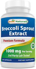 Best Naturals frente del envase mostrando 120 cápsulas y beneficios claros