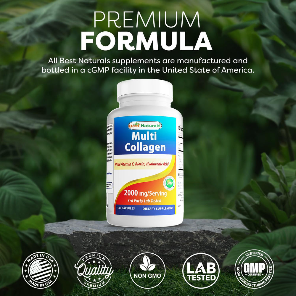 Best Naturals vitamina C y biotina para cabello y uñas