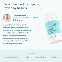 Escena de baño con Bettervits para transmitir rutina de belleza integral