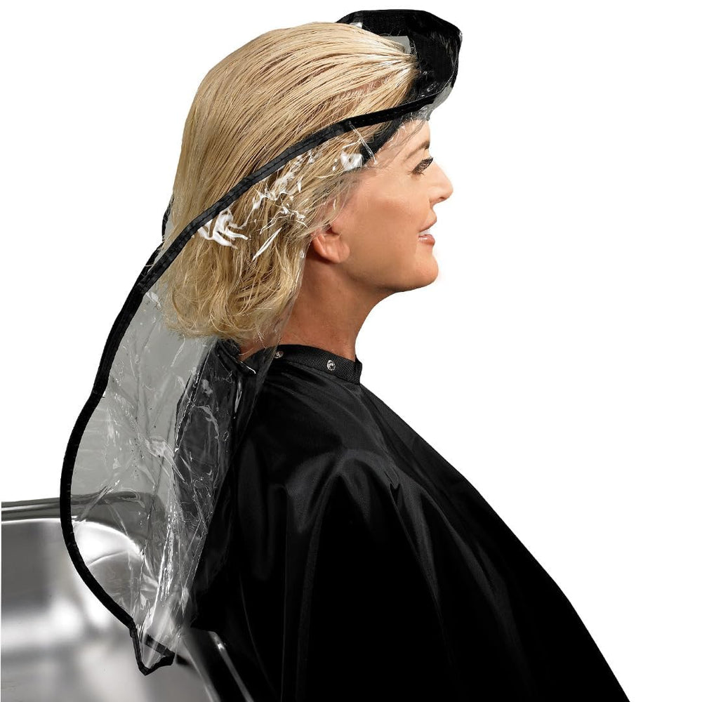 Betty Dain embudo frontal transparente que evita salpicaduras