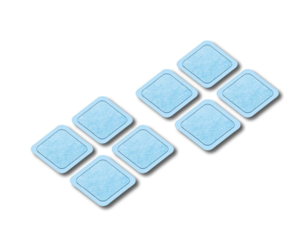 Beurer parches frontales pack de 8, recambio conveniente y listo para usar