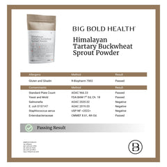 BIG BOLD HEALTH granjas familiares fuente de los ingredientes