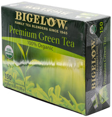 Bigelow Tea detalle de hojas para resaltar calidad orgánica y sabor limpio