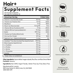BIGVITA modelo con cabello más denso tras uso constante