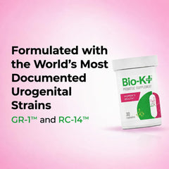 Bio-K Plus en ambiente de cuidado personal demostrando uso diario sencillo