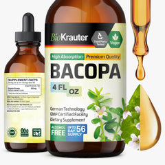 BIO KRAUTER frasco frente mostrando etiqueta y tamaño beneficioso