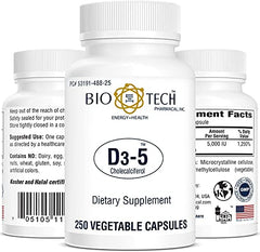 Bio-Tech Pharmacal frasco sobre mesa de desayuno mostrando uso cotidiano y conveniencia