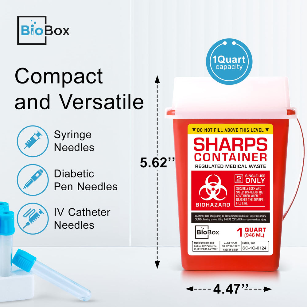 BioBox detalle de la tapa deslizante mostrando el cierre seguro portátil