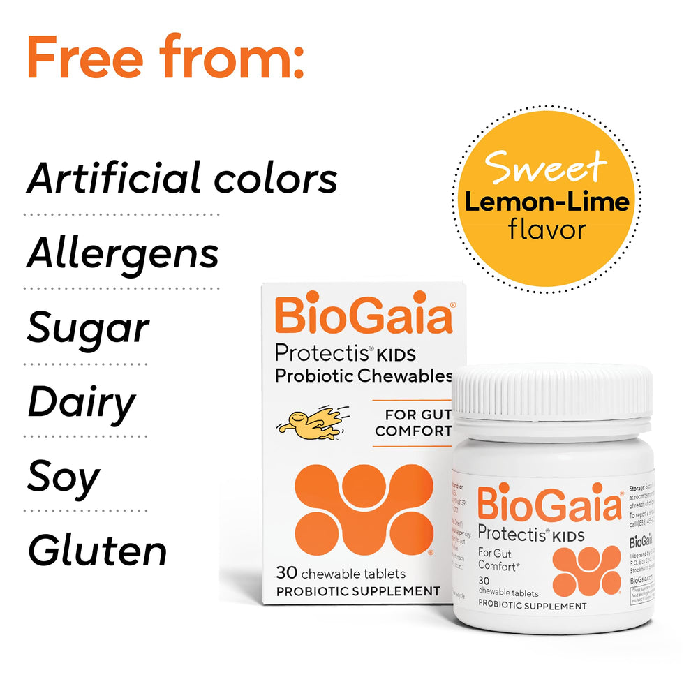 BioGaia caja abierta mostrando contenido y presentación práctica
