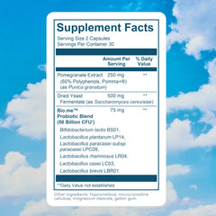 Bio.me detalle del rótulo con lista de ingredientes y transparencia