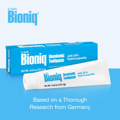 Bioniq etiqueta con ingredientes clave BioHAP destacando transparencia