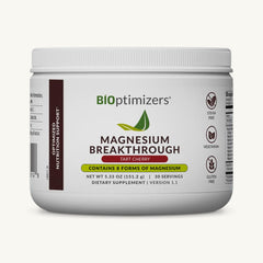BIOptimizers empaque frontal del producto mostrando sabor y beneficios