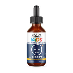BIORAY Kids NDF Sleepy frente del envase mostrando etiqueta y tamaño