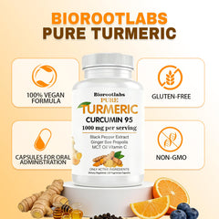 Biorootlabs cápsula en primer plano fácil de tragar y conveniente