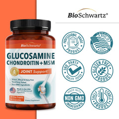BioSchwartz cápsulas en mano con enfoque en dosis diaria práctica