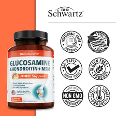 BioSchwartz collage de glucosamina condroitina MSM y FruiteX-B