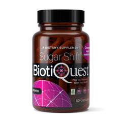 BiotiQuest frasco frontal mostrando el envase y beneficios claros