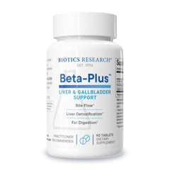 BIOTICS RESEARCH envase frontal con etiqueta visible para identificar suplemento