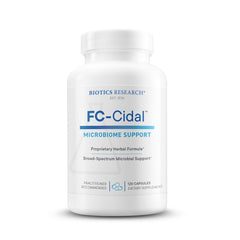 BIOTICS RESEARCH frasco frontal mostrando etiqueta y beneficios