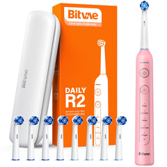 Bitvae R2 vista frontal del mango y cabezal, beneficio limpieza potente