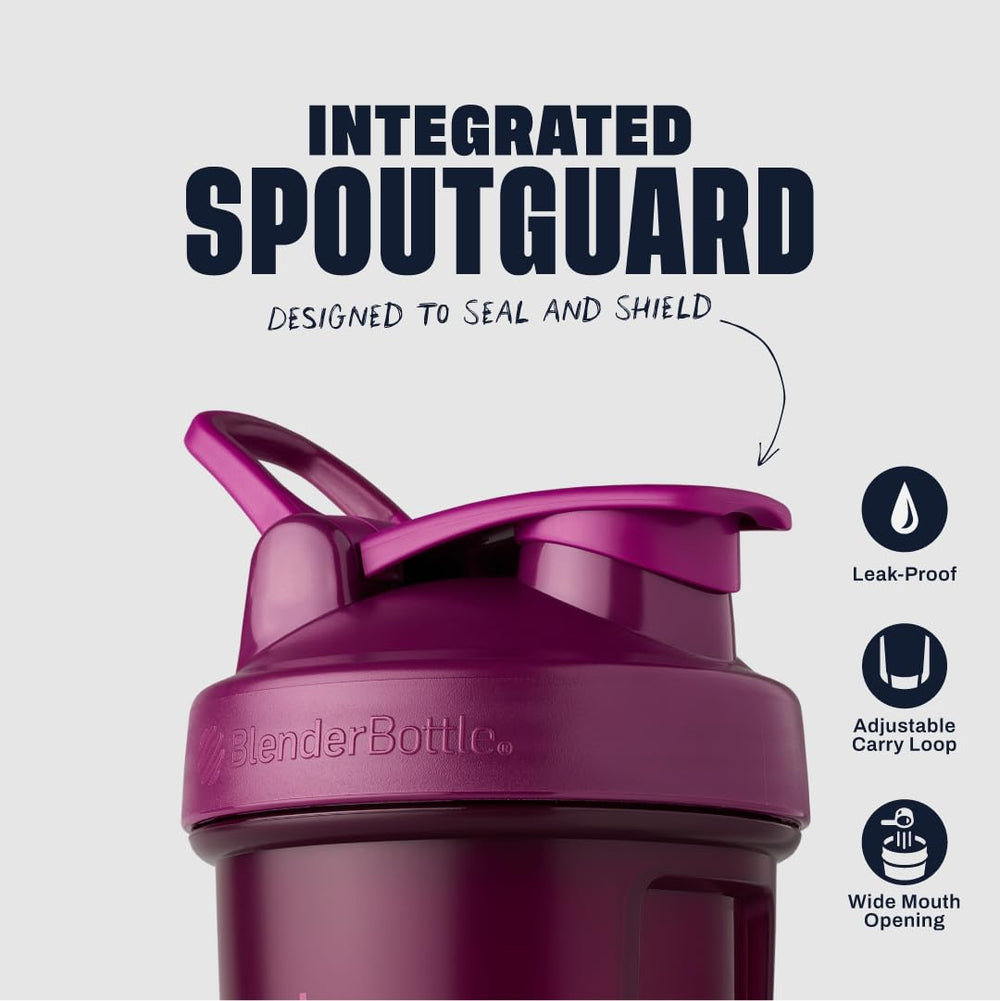 BlenderBottle detalle de BlenderBall de acero inoxidable para mezcla eficiente