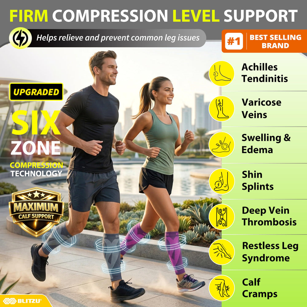 BLITZU detalle de tejido transpirable que mantiene piernas secas y frescas