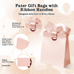 Bloomkado bolsa con papel de seda dentro, protege y decora el regalo