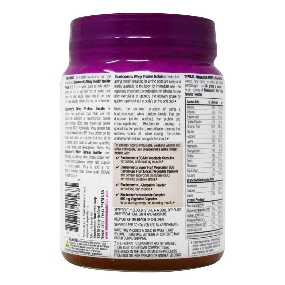 BlueBonnet batido de proteína de chocolate listo para beber, proporciona recuperación rápida