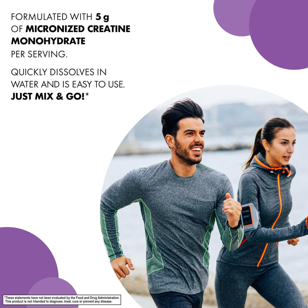 BlueBonnet creatina 5 g energiza el entrenamiento y la resistencia