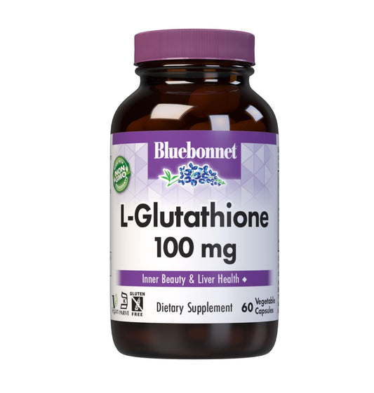BlueBonnet glutatión en cápsulas vegetales, uso diario para apoyo antioxidante