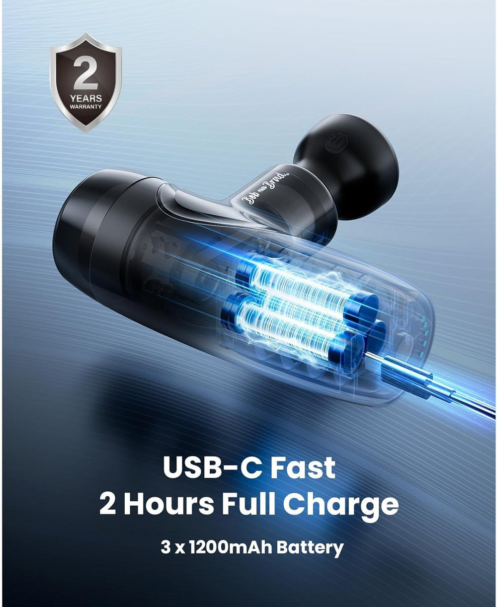 BOB AND BRAD panel de controles del M7 Plus mostrando ajustes y facilidad de uso